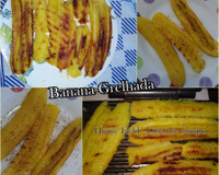 Banana grelhada