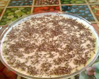 Mousse de limão com chocolate