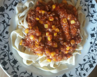 Talharim a bolonhesa (massa fresca)