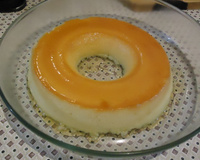 Pudim de leite em pó com leite de coco