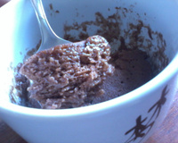 Bolo de caneca sem ovo