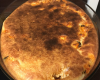 Torta de frango com palmito