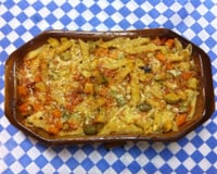 Penne ao molho de legumes