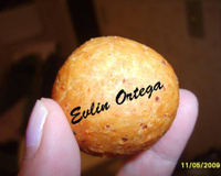 Bolinho de chuva salgado diferente