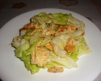 Salada de biscoito cream cracker