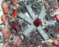 Torta de bolacha com bis