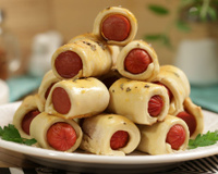 Descobri a melhor receita de enroladinho de salsicha de forno e agora só faço assim, minha família inteira amou!