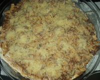 Macarrão parafuso à dois molhos