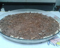 Pavê de bolo pullman de chocolate