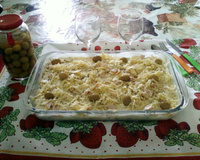 Escondidinho de peito de perú