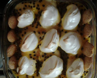 Pavê mousse de maracujá