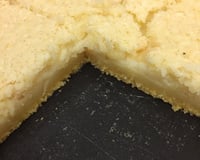 Bolo fubá cremoso com coco