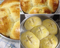 Pão de leite da Cris