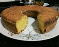 Bolo de milho de liquidificador cremoso