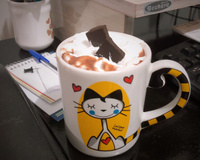 Chocolate quente cremoso