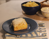 Bolo gelado de abacaxi