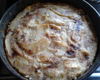 Torta de banana deliciosa