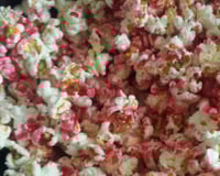 Pipoca doce com groselha