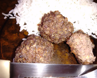 Almôndega ao molho de biomassa da Leila