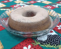 Bolo de banana de liquidificador