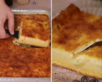 Eu fiz bolo de milho de liquidificador pela primeira vez e fiquei surpresa com o quanto ele ficou fofinho e cremoso