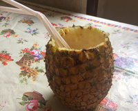 Batida para tomar no abacaxi