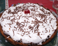 Torta de chocolate com claras em neve do Rodrigão