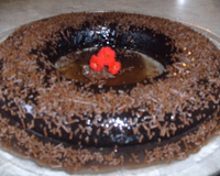 Brigadeirão de microondas