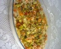 Penne ao molho de legumes