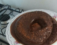 Brigadeirão de microondas