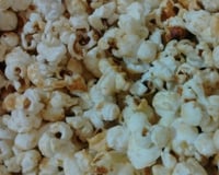 Pipoca doce não grudenta