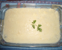 Escondidinho de carne do sol, calabresa e bacon