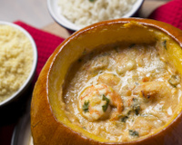 Camarão na moranga: como fazer