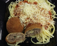 Polpetone à parmegiana