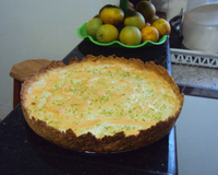 Torta de limão super prática e rápida