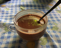 Chocolate quente super fácil