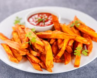 A melhor batata-doce rústica que você vai provar é feita no forno, usando apenas 3 ingredientes, fica melhor que de restaurante!