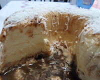 Pudim gelado tipo sorvete