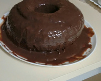 Bolo de chocolate de microondas