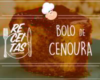 Bolo de cenoura com calda de chocolate que derrete na boca