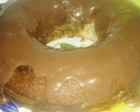 Bolo de chocolate com coco de liquidificador