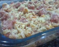 Macarronada com kitut ao forno