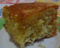 Bolo de laranja fofinho com calda