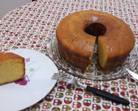 Bolo de fubá de liquidificador super fofo