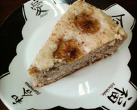 Bolo saudável de aveia com banana