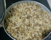 Arroz com Lentilha à moda Síria