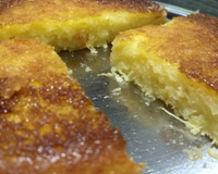 Bolo de macaxeira ou aipim