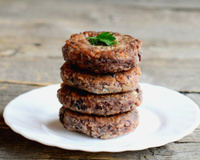 Hambúrguer funcional da tia Nina