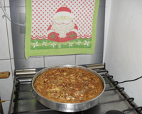 Torta de frango com milho