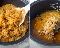 Quando quero comer algo diferente sem gastar muito, faço essa receita de arroz cremoso com manteiga e alho que aprendi no TudoGostoso